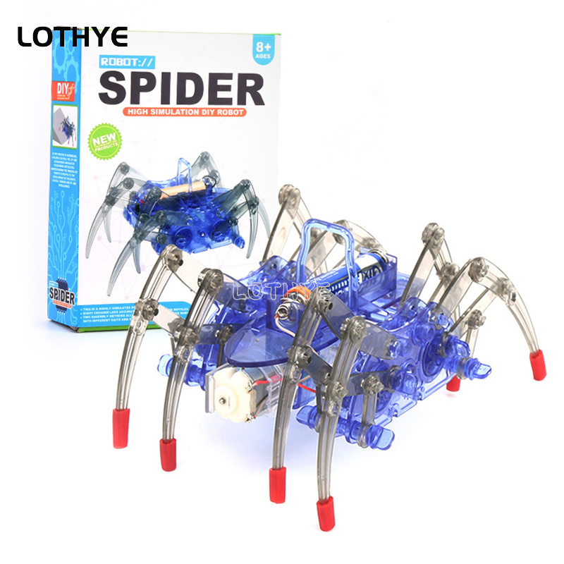 Diy Electronics Gifts - DIY Mainan Puzzle Robot Laba-laba Listrik