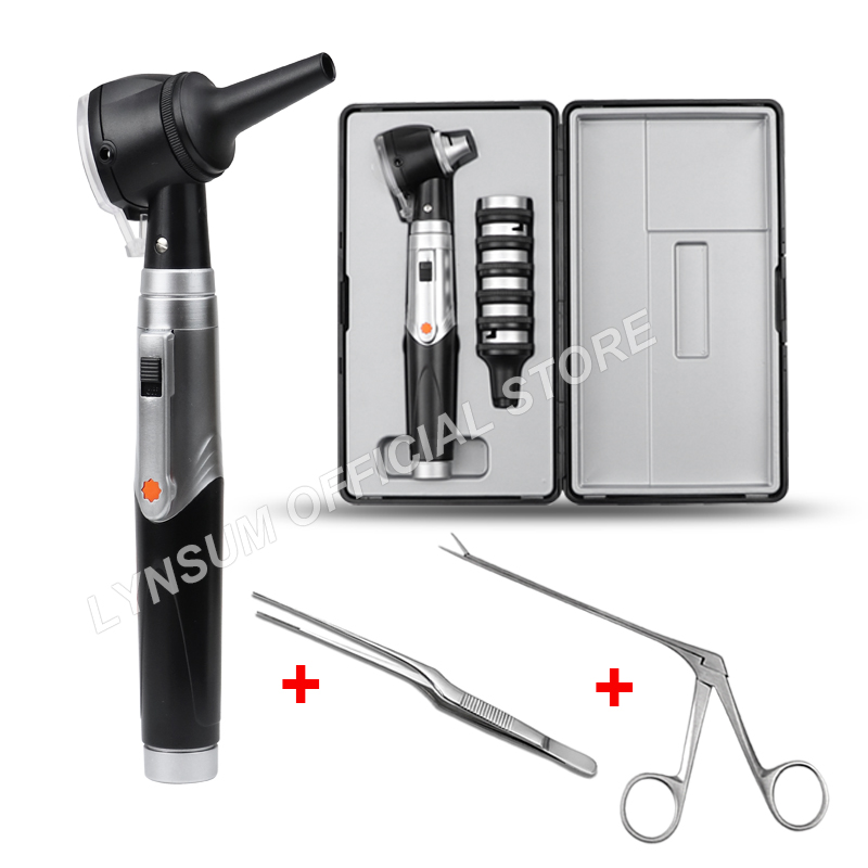 Crocodile Clip Set - Tang Penghilang Kotoran Telinga Hewan, Endoskop