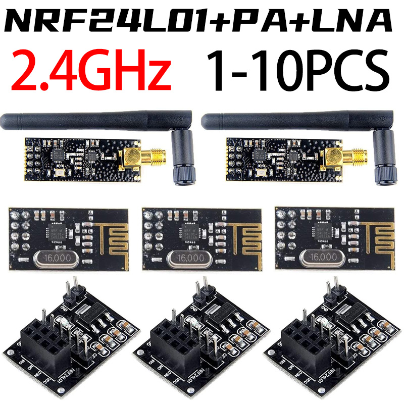 Nrf24L01 Module Wireless - Module + 2.4G modul transmisi data