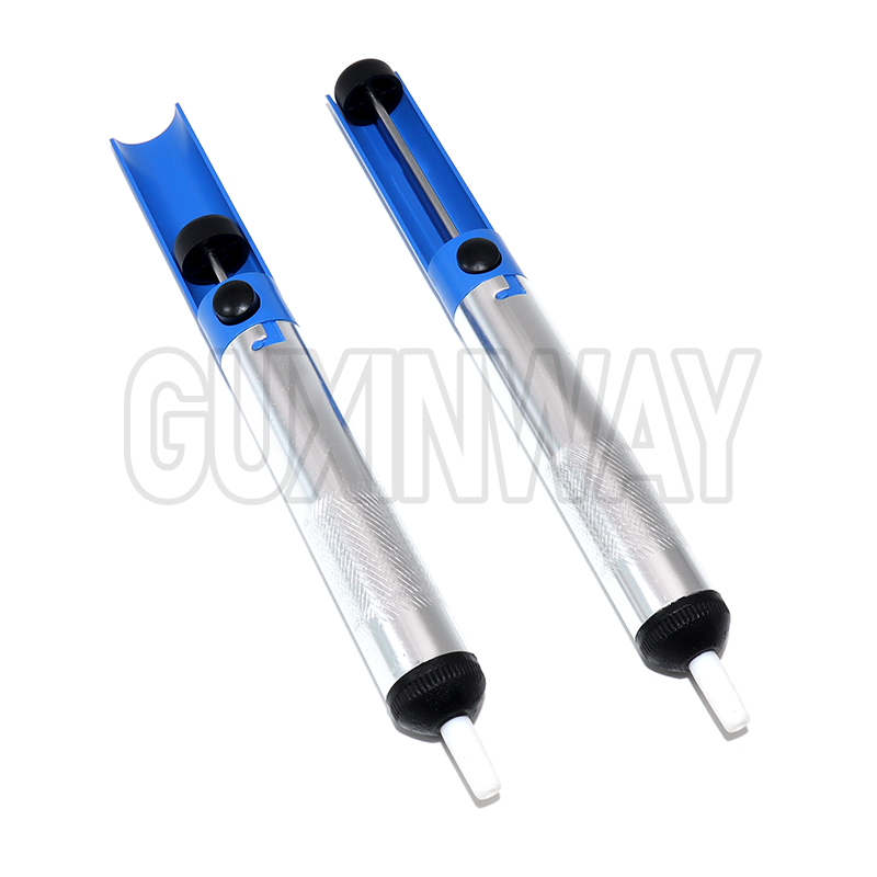 Desoldering Pump Solder - Alat Pompa Hisap Aluminium untuk Melepas