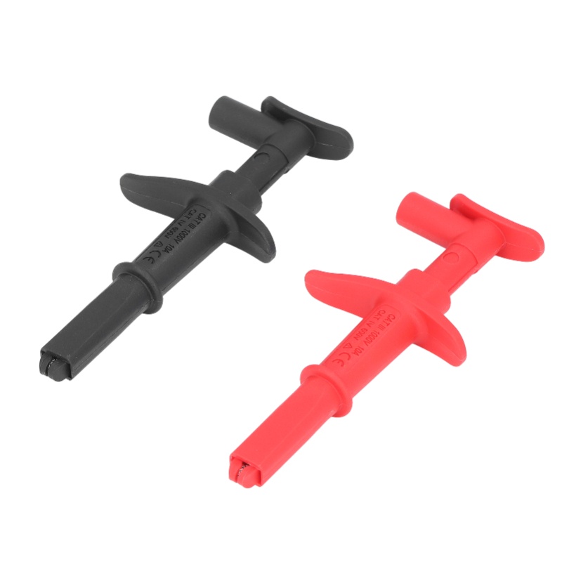 Crocodile Clip Set - 1 Pasang Klip Kait Uji Penjepit