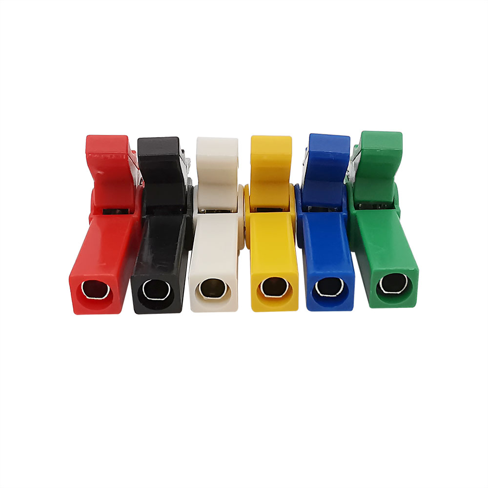 Crocodile Clip Set - 6Pcs/Lot Klip Buaya 55mm untuk Pengujian