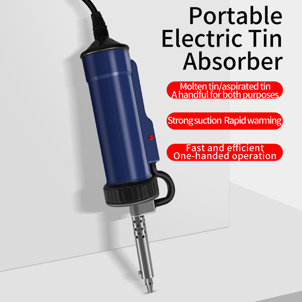 Desoldering Pump Solder - Pompa Desoldering Vakum Otomatis AC 110V/220V