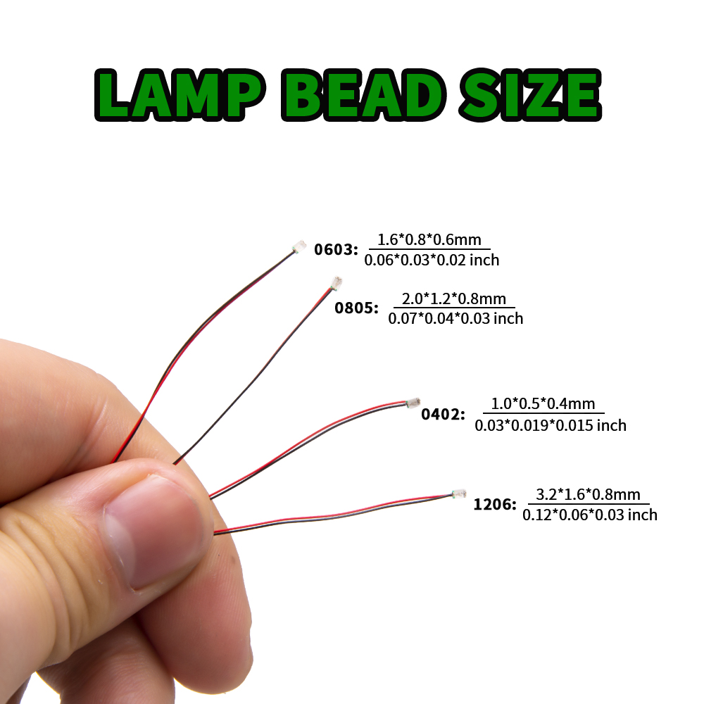 Diy Electronics Gadget - 10 Buah/Set Chip Lampu LED Mikro