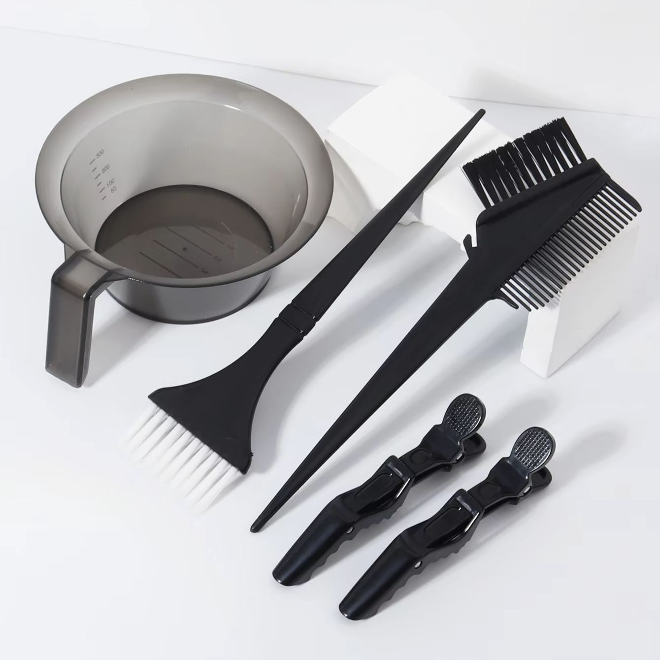 Crocodile Clip Set - 5 buah set alat pewarna rambut