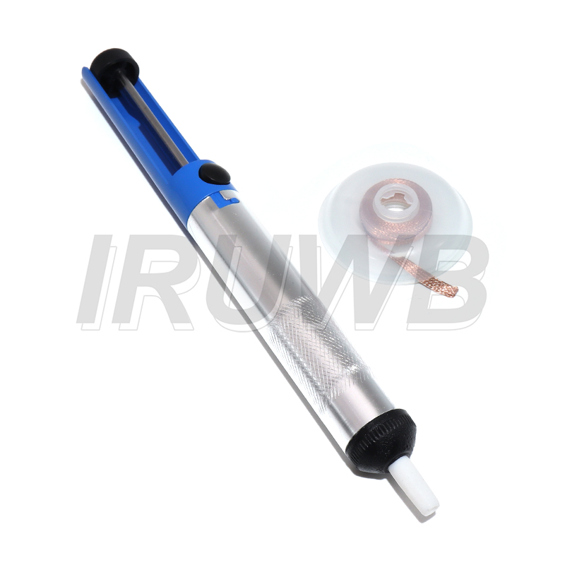 Desoldering Pump Solder - Alat Pompa Hisap Aluminium untuk Melepas