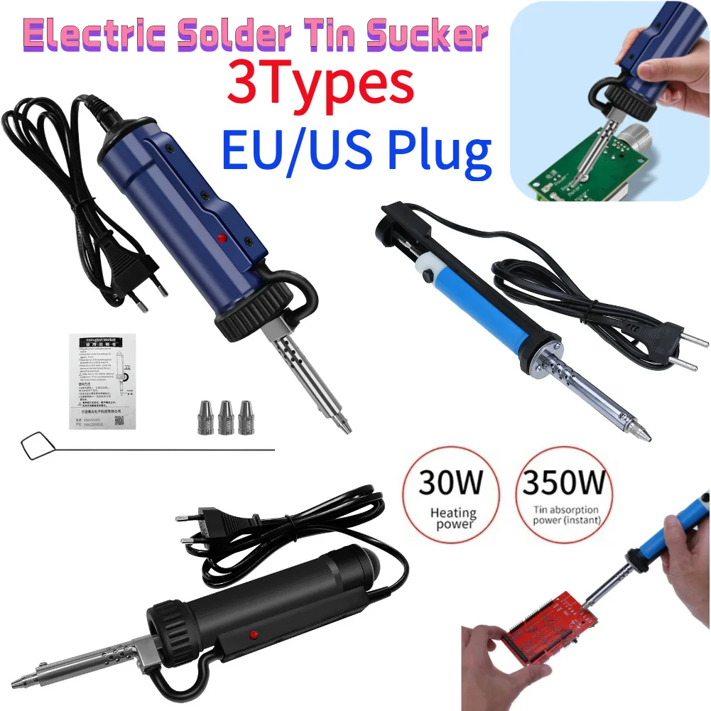 Desoldering Pump Solder - BBT-580 pengisap timah otomatis, pompa penghilang