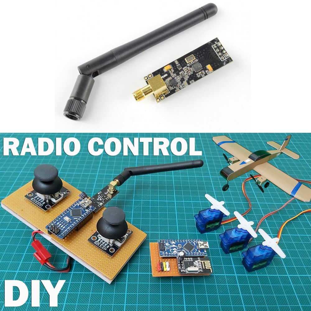 Nrf24L01 Module Wireless - Modul Nirkabel RF Transceiver 2.4G NRF24L01+PA+LNA