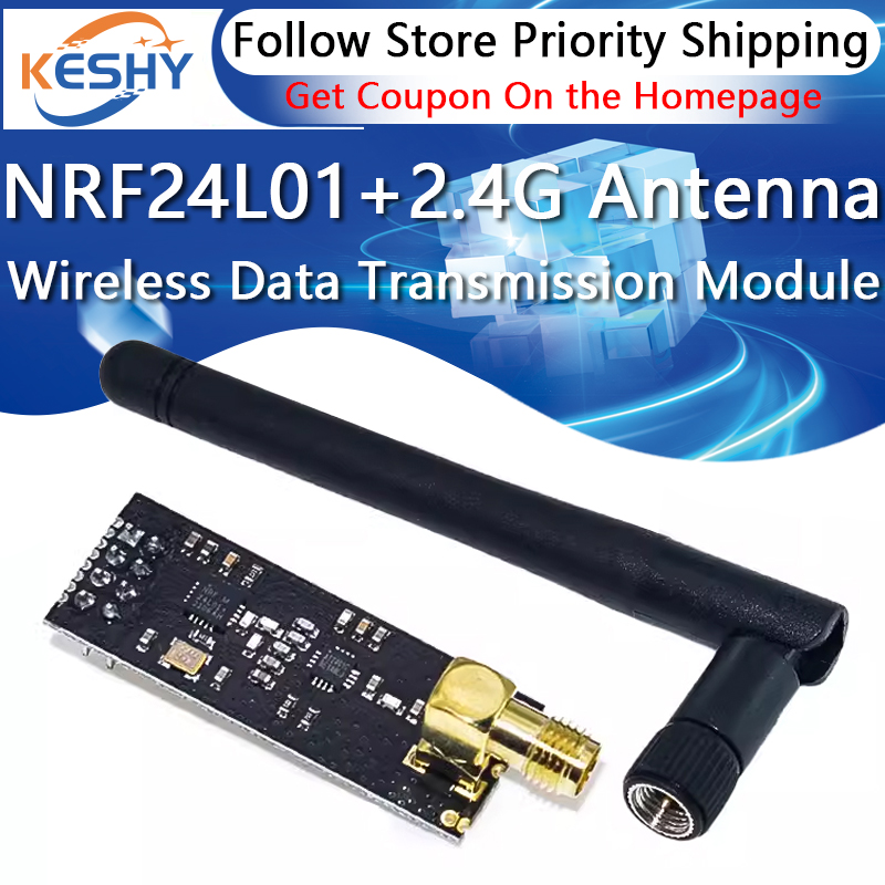 Nrf24L01 Module Wireless - NRF24L01 + 2.4G Modul Transmisi Data