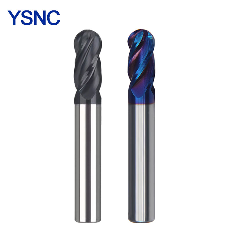 HRC65 4 Flute Ball End Mill Tu - Diy Cnc Router Electronics ulasan dan harga
