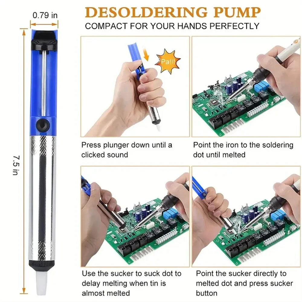 Pompa Vakum Penghisap Timah un - Desoldering Pump Solder ulasan dan harga