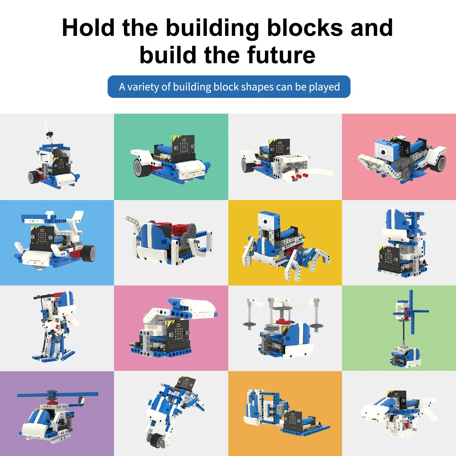 BBC Microbit V2 Kit Robot Blok - Diy With Electronics ulasan dan harga
