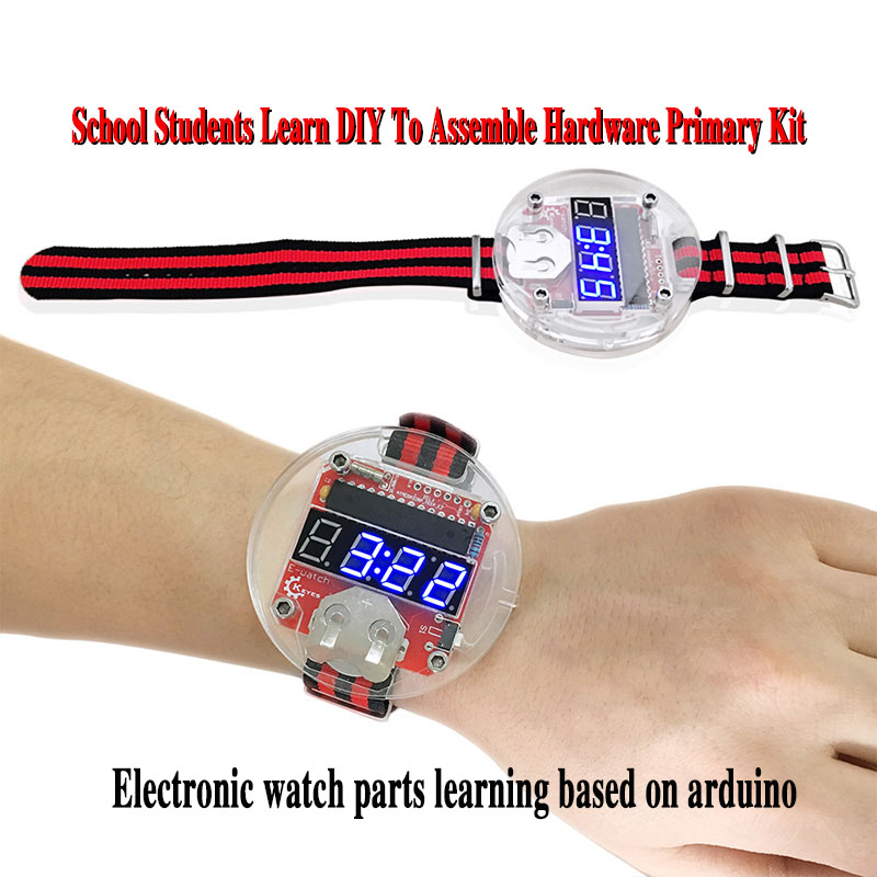 Kit LED Chip Tunggal Jam DIY B - Learn Diy Electronics ulasan dan harga