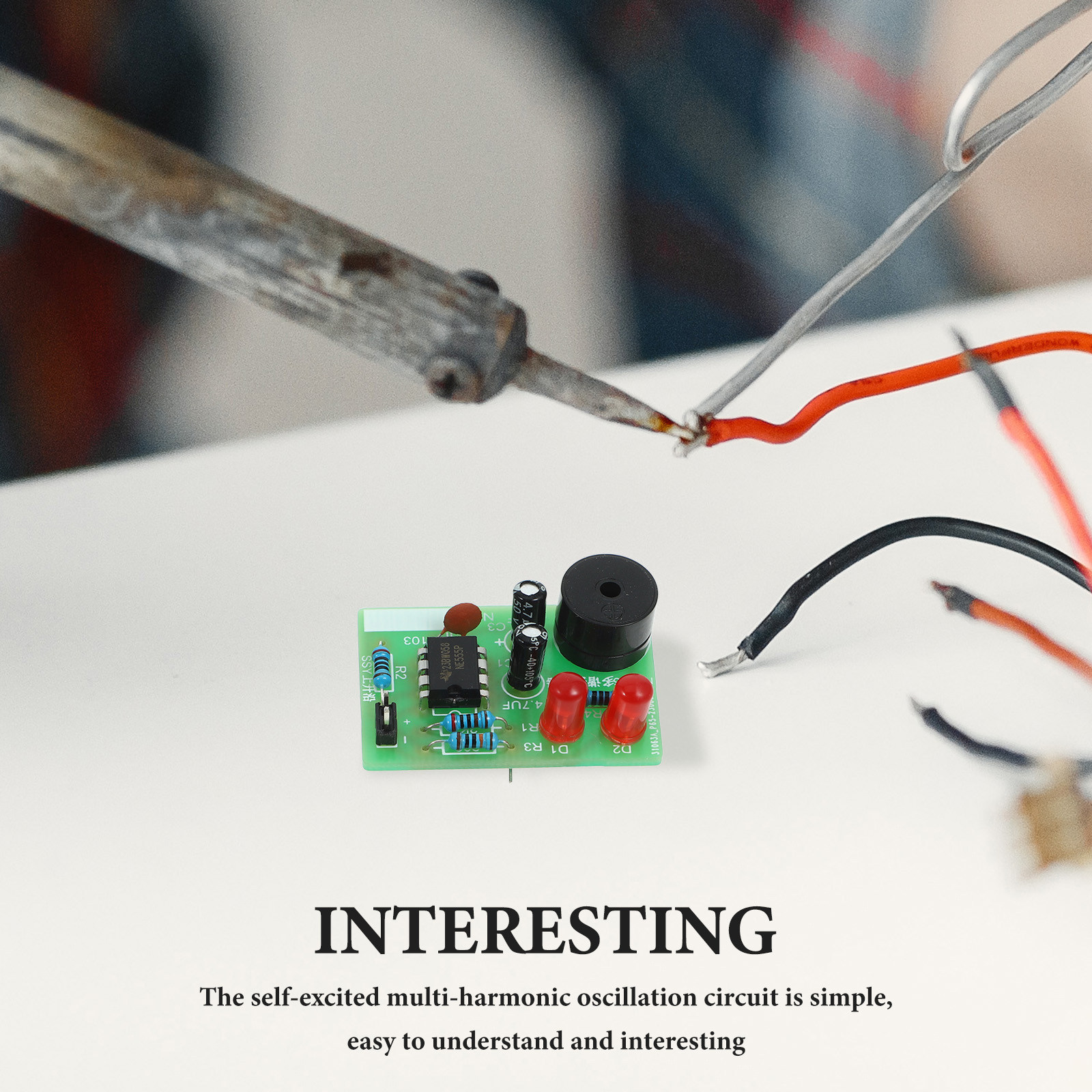 5Set Kit Pelatihan Penyolderan - Learn Diy Electronics ulasan dan harga