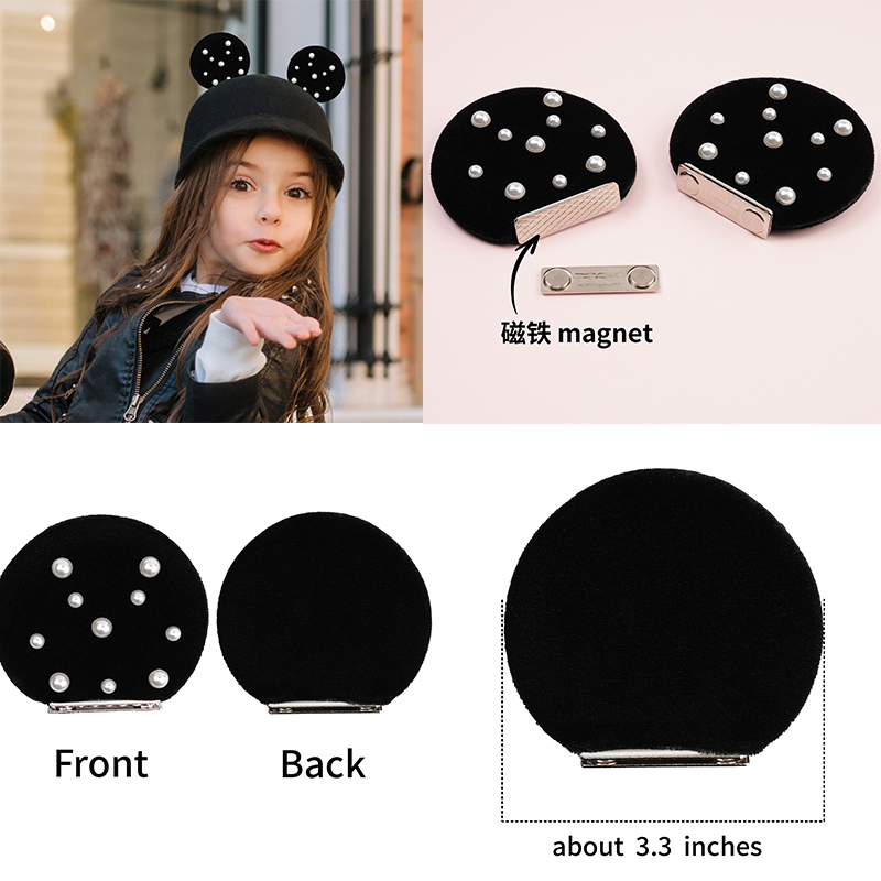 1 Pasang 3.3 ''Magnet Beludru  - Diy Mouse Electronics ulasan dan harga