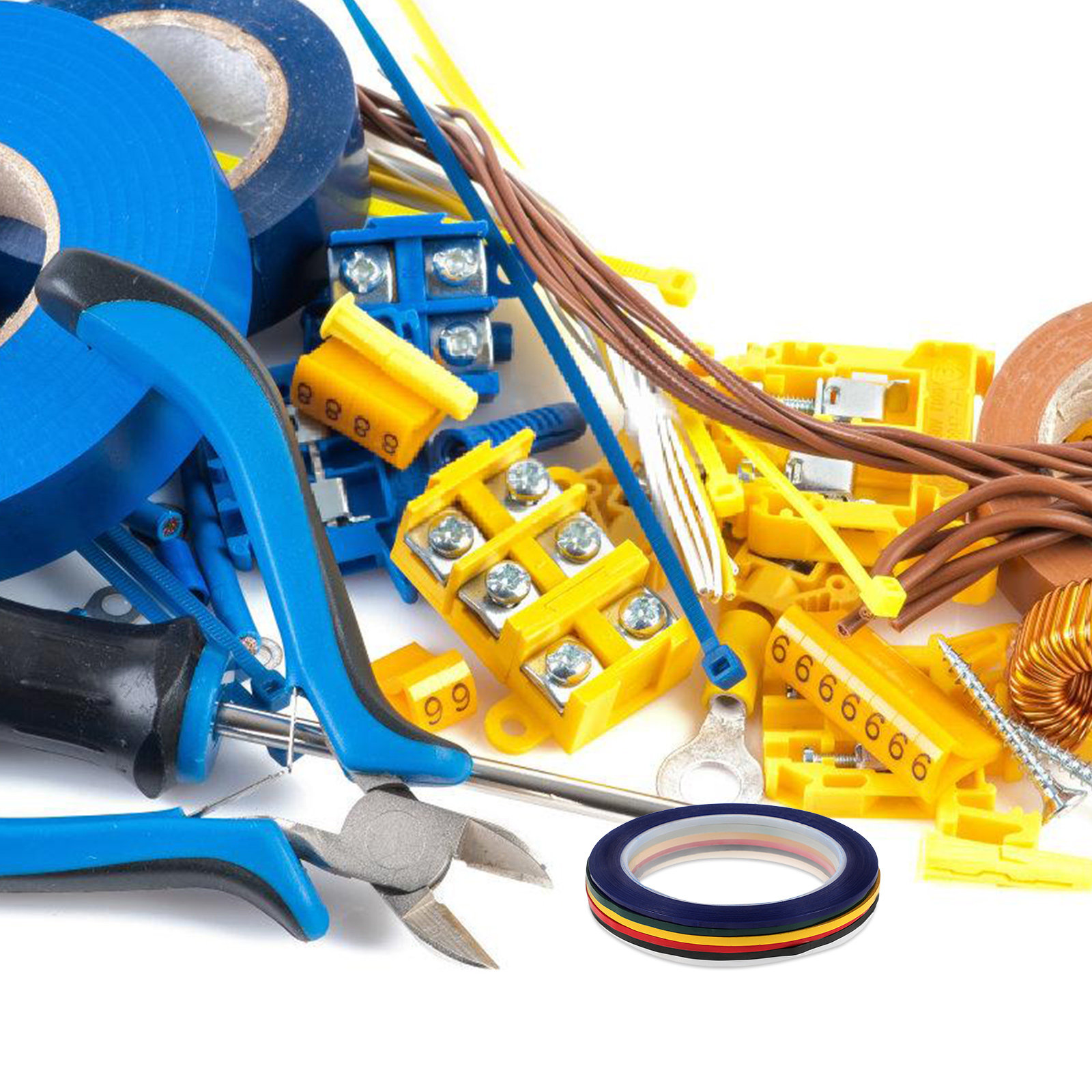 6 Rol Pita Isolasi PET Poliest - Diy With Electronics ulasan dan harga