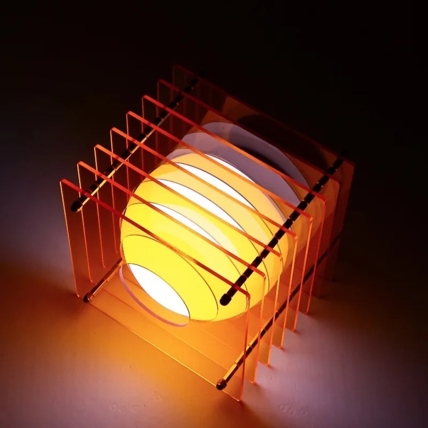 DIY Akrilik Seribu Lapisan Lam - Diy Lamp Electronics ulasan dan harga