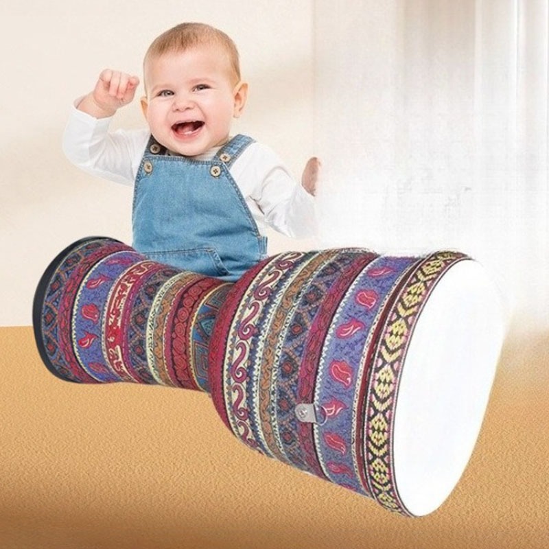 Drum Djembe 10 Inci Drum Afrik - Learn Diy Electronics ulasan dan harga