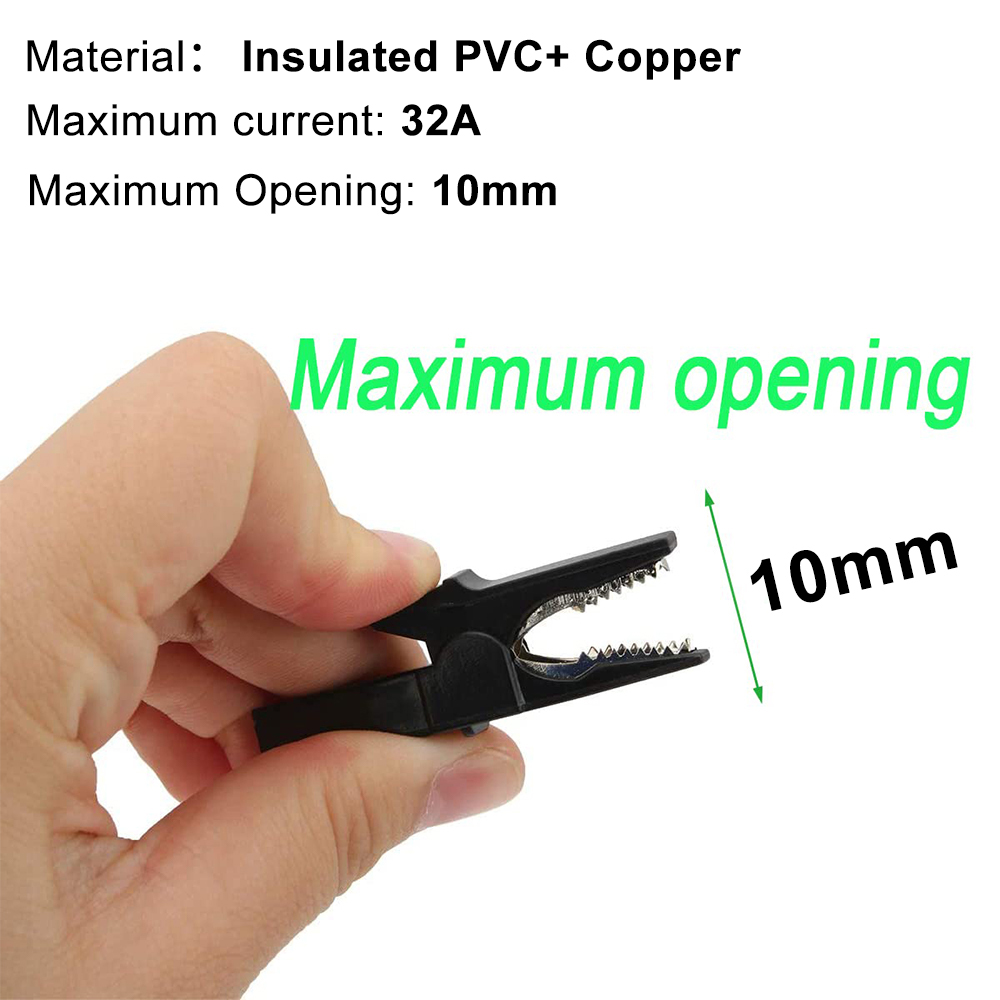 Klip Buaya dengan Set Colokan  - Crocodile Clip Set ulasan dan harga