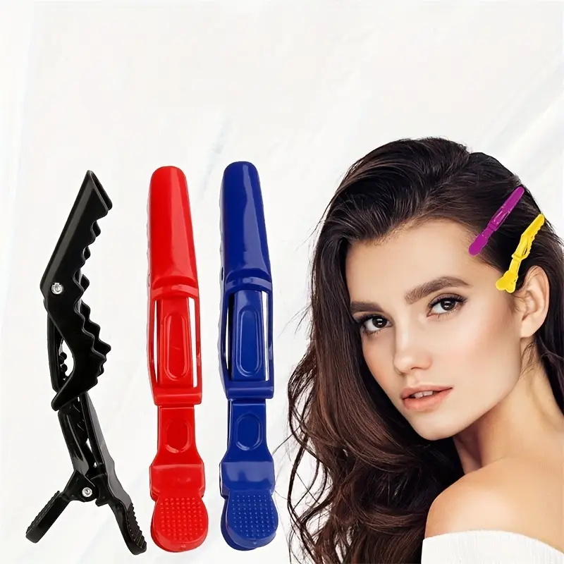 6 Buah/Set Jepit Rambut Buaya  - Crocodile Clip Set ulasan dan harga