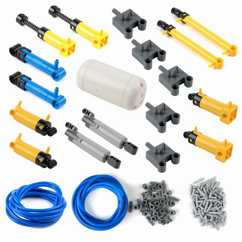 Set Suku Cadang Pneumatik MOC  - Diy Lego Electronics ulasan dan harga