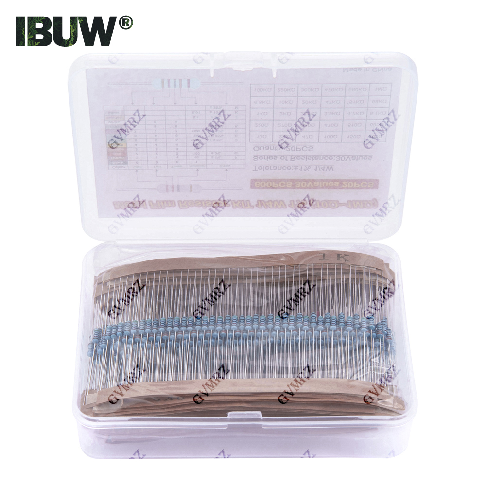 600PCS 30 Nilai Resistor Film  - Diy Electronics Gadget ulasan dan harga
