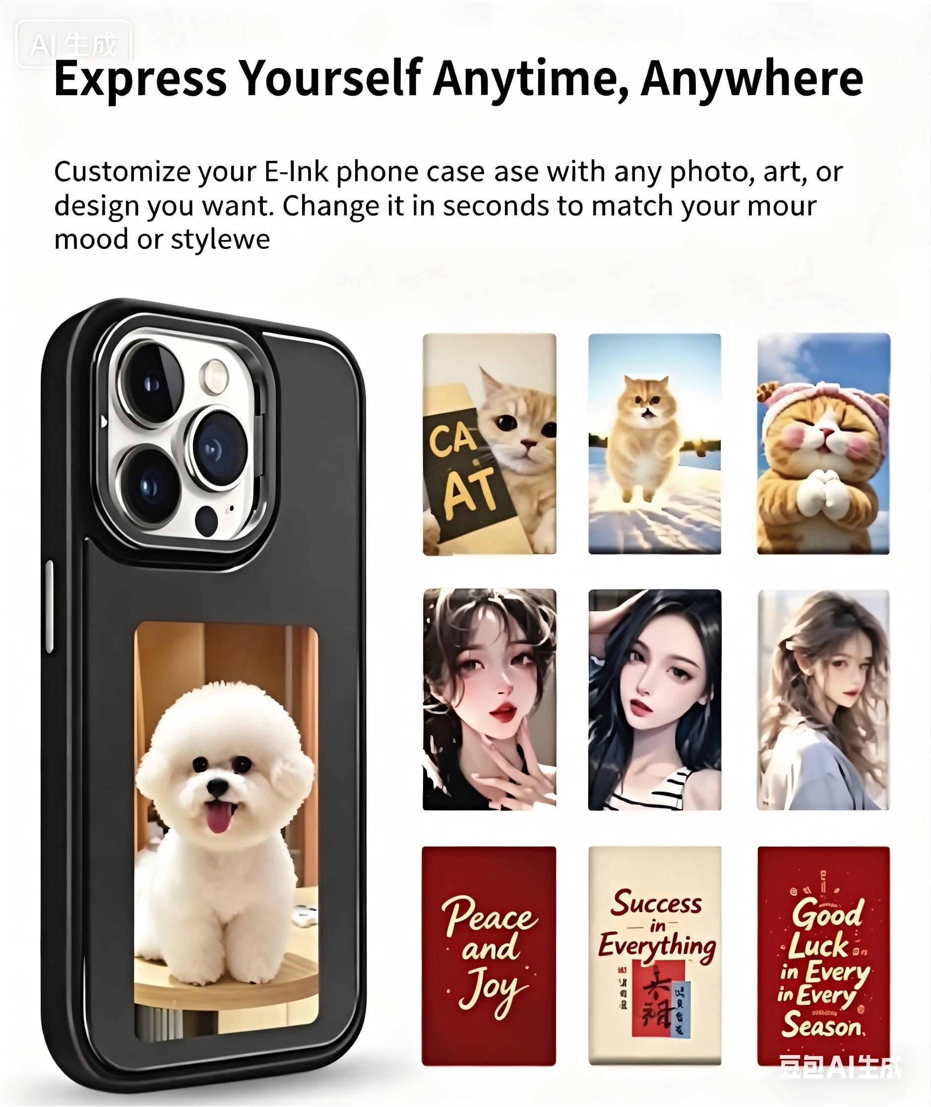 Casing Ponsel NFC Smart E-ink  - Diy With Electronics ulasan dan harga