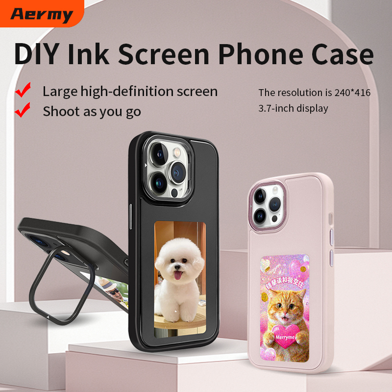Casing Ponsel NFC Smart E-ink  - Diy With Electronics ulasan dan harga