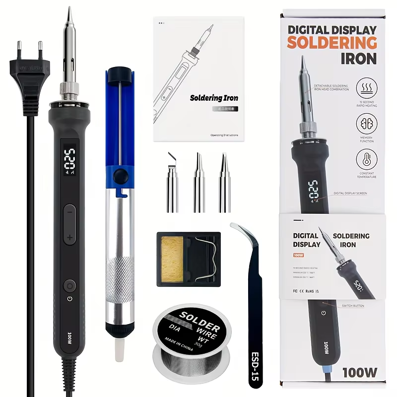 Kit Solder Digital 100W, Alat  - Learn Diy Electronics ulasan dan harga