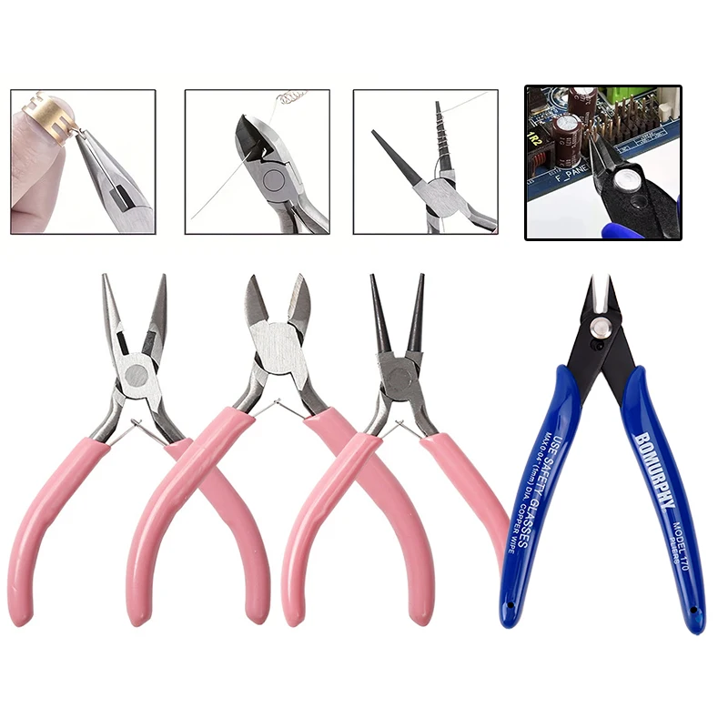 170 Kit Tang Diagonal Elektron - Diy Electronics Gadget ulasan dan harga