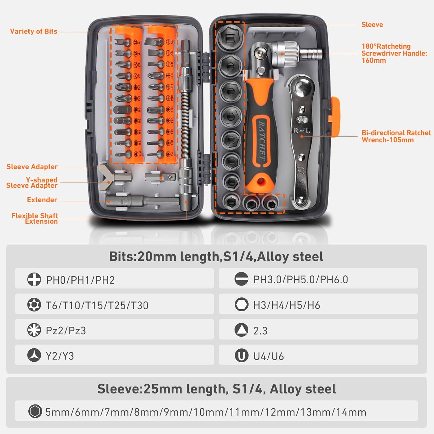 Singalon 38-in-1 Kit Obeng Rat - Diy Electronics Gadget ulasan dan harga