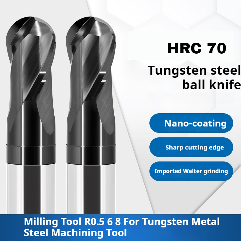 HRC66 HRC70 Ball End Mill Pemo - Diy Cnc Router Electronics ulasan dan harga