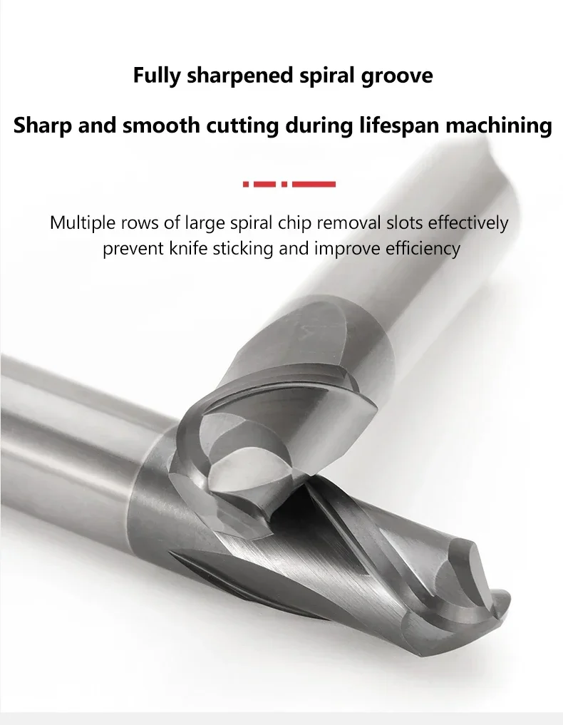 HRC66 HRC70 Ball End Mill Pemo - Diy Cnc Router Electronics ulasan dan harga