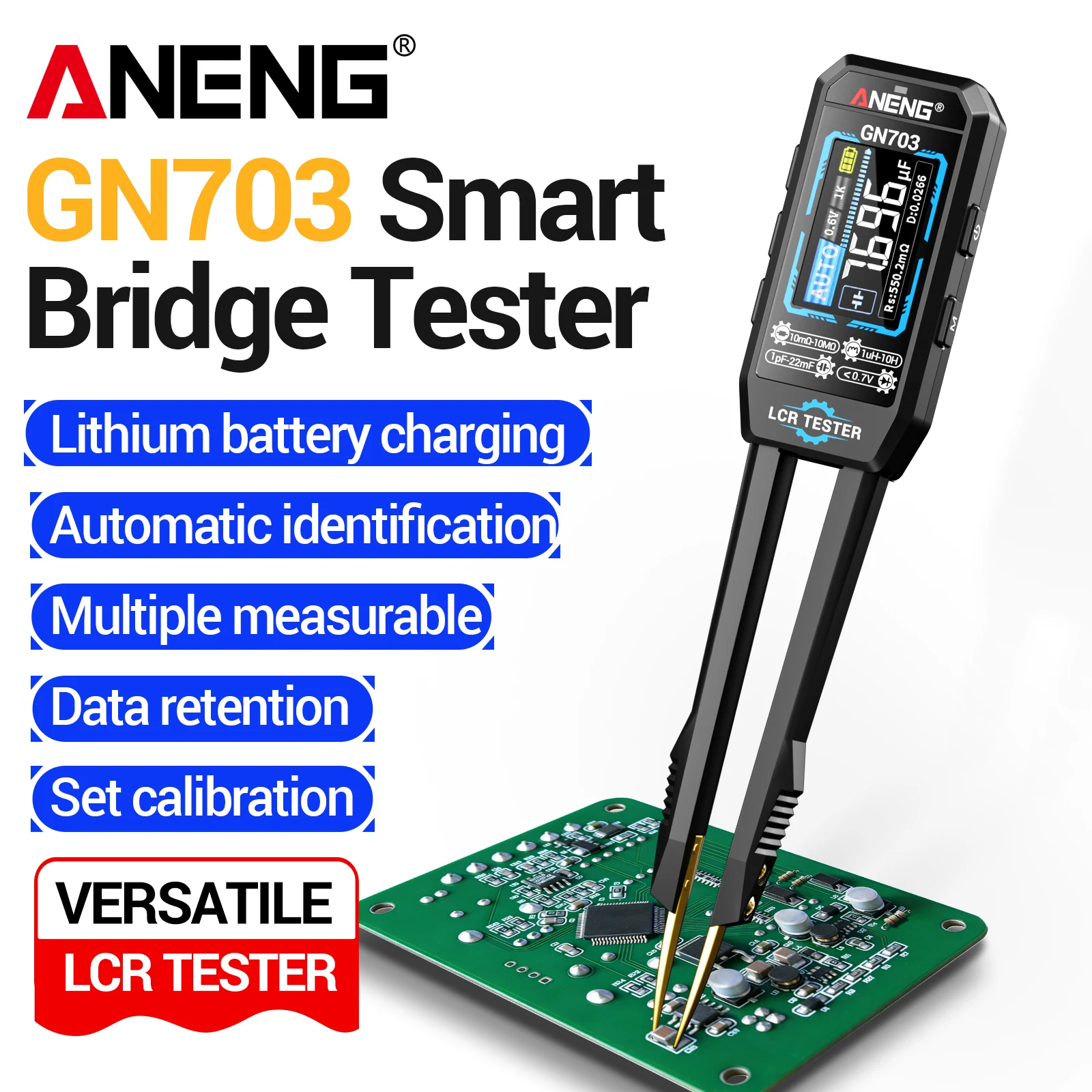 ANENG GN703 USB Rechargeable P - Logic Analyzer Usb ulasan dan harga