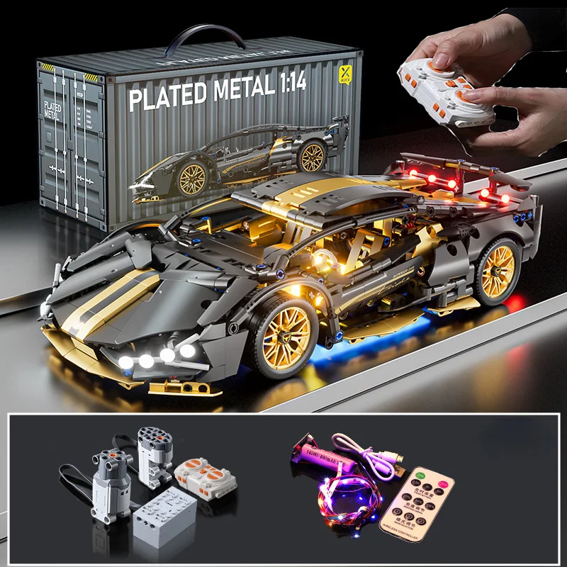 Blok Bangunan Model Mobil Spor - Diy Lego Electronics ulasan dan harga