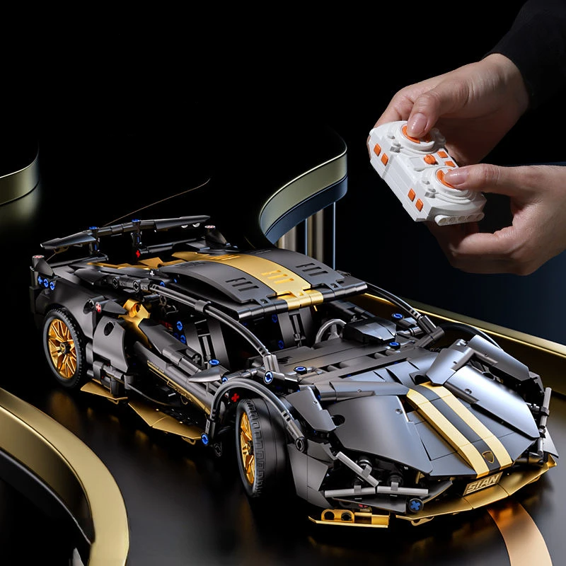 Blok Bangunan Model Mobil Spor - Diy Lego Electronics ulasan dan harga