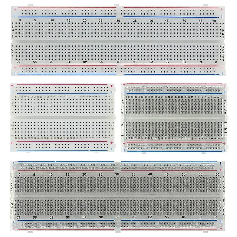 400/830 Tie-Points Breadboard  - Diy Electronics Breadboard ulasan dan harga
