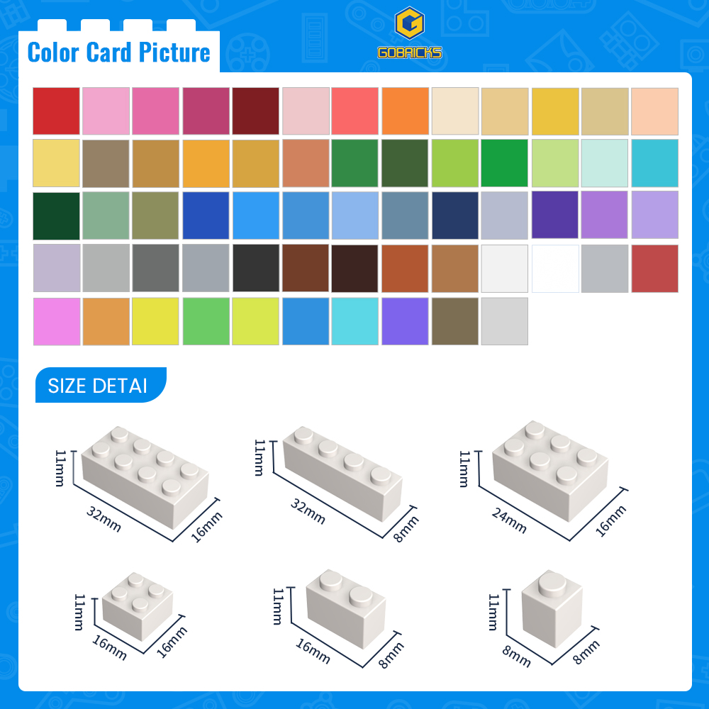 Gobricks 32270 10 Buah Suku Ca - Diy Lego Electronics ulasan dan harga