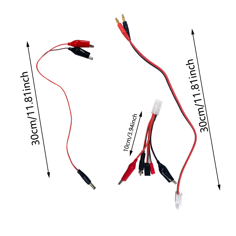 Pengisi daya keseimbangan RC D - Crocodile Clip Set ulasan dan harga