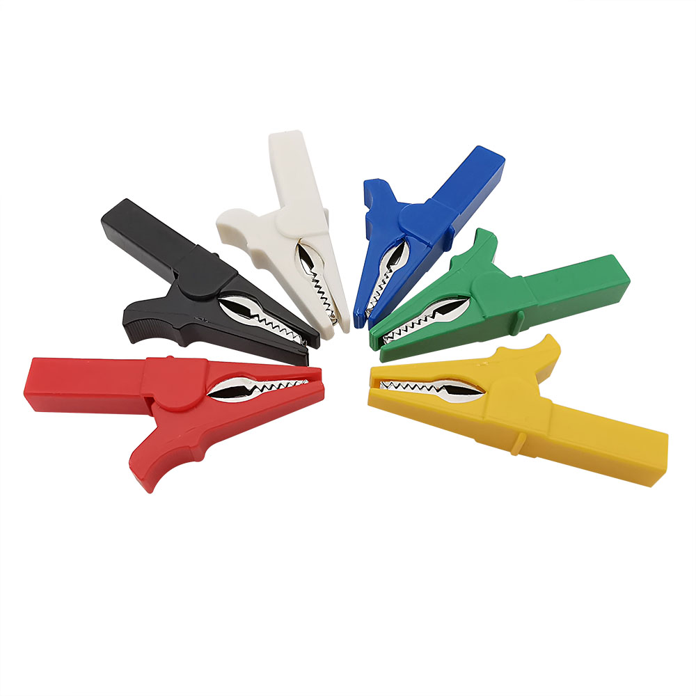 6Pcs/Lot Klip Buaya 55mm untuk - Crocodile Clip Set ulasan dan harga