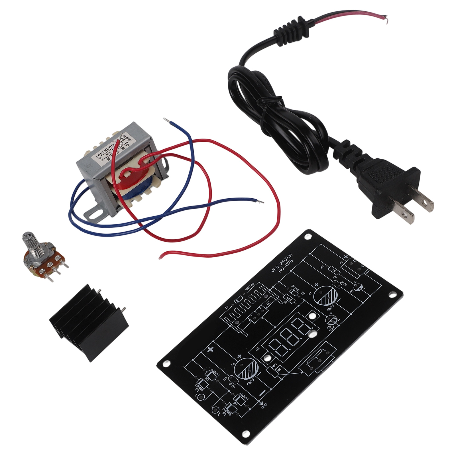 LM317 Kit Papan Catu Daya Regu - Learn Diy Electronics ulasan dan harga