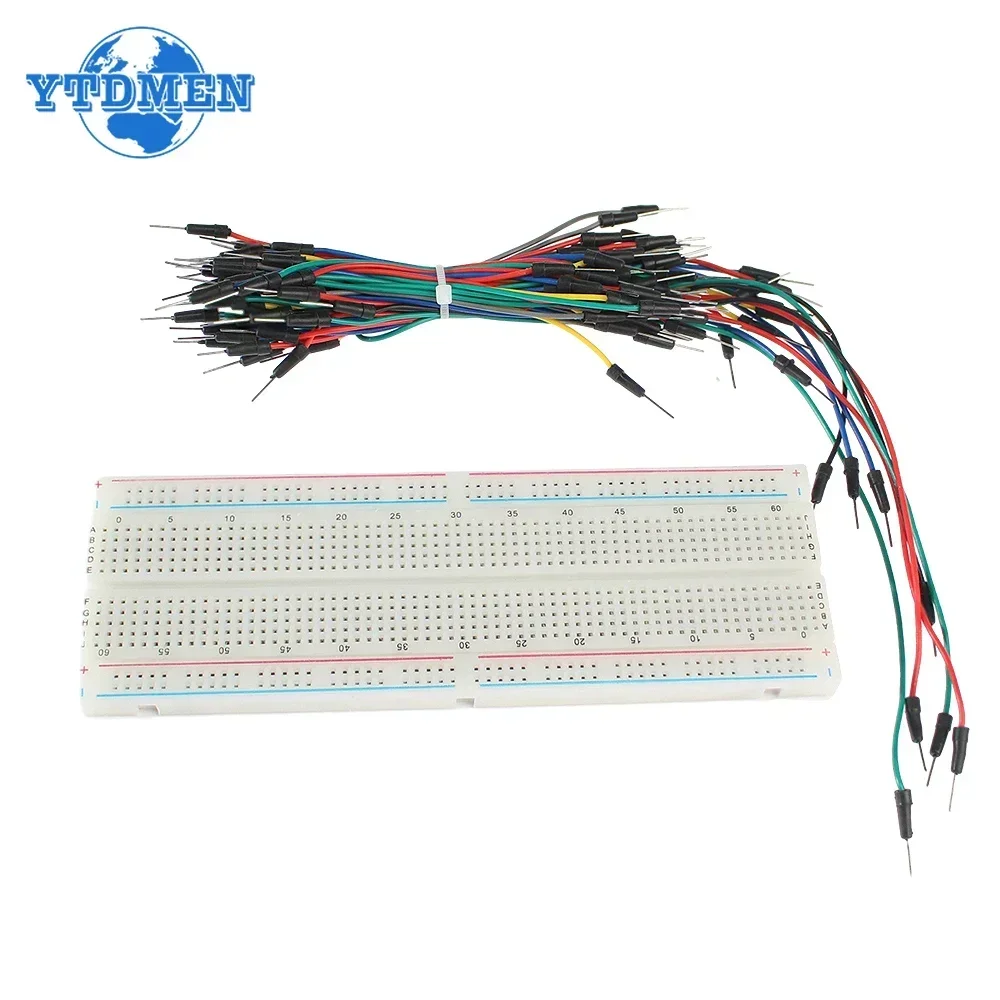 MB-102 Breadboard 400 830 poin - Diy Electronics Breadboard ulasan dan harga