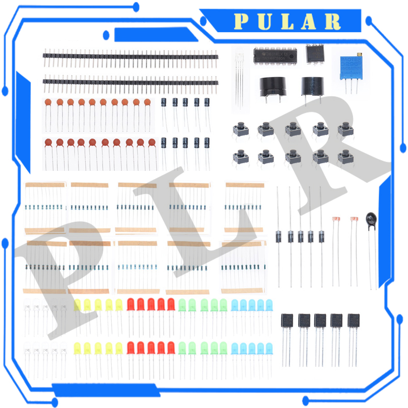PLR Kit pemula dasar komponen  - Diy Electronics Basics ulasan dan harga