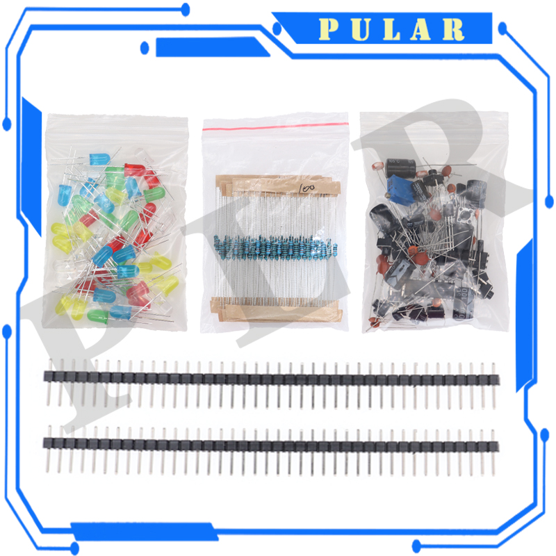 PLR Kit pemula dasar komponen  - Diy Electronics Basics ulasan dan harga