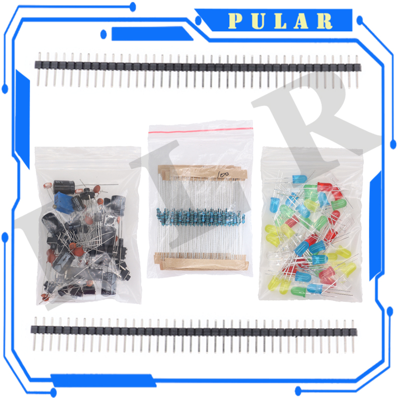 PLR Kit pemula dasar komponen  - Diy Electronics Basics ulasan dan harga