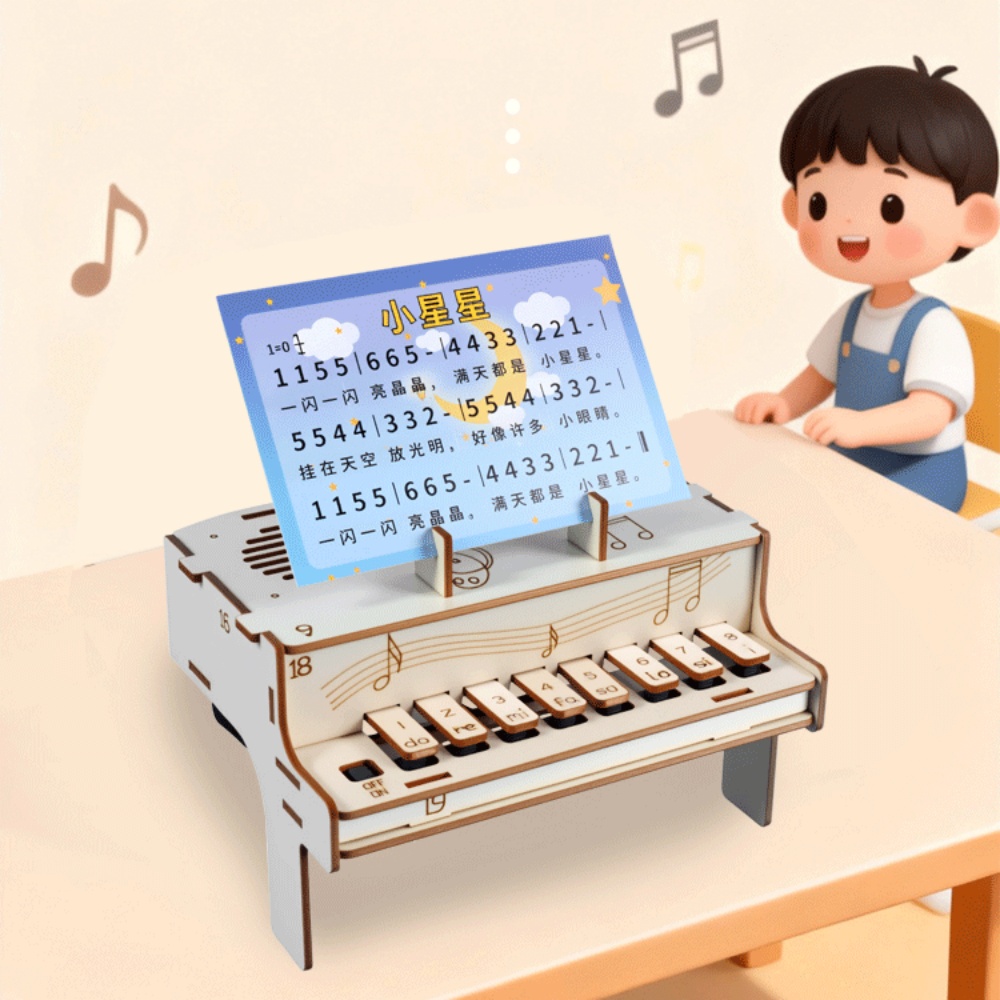 Kit Perakitan Model Piano Elek - Diy Electronics Gadget ulasan dan harga