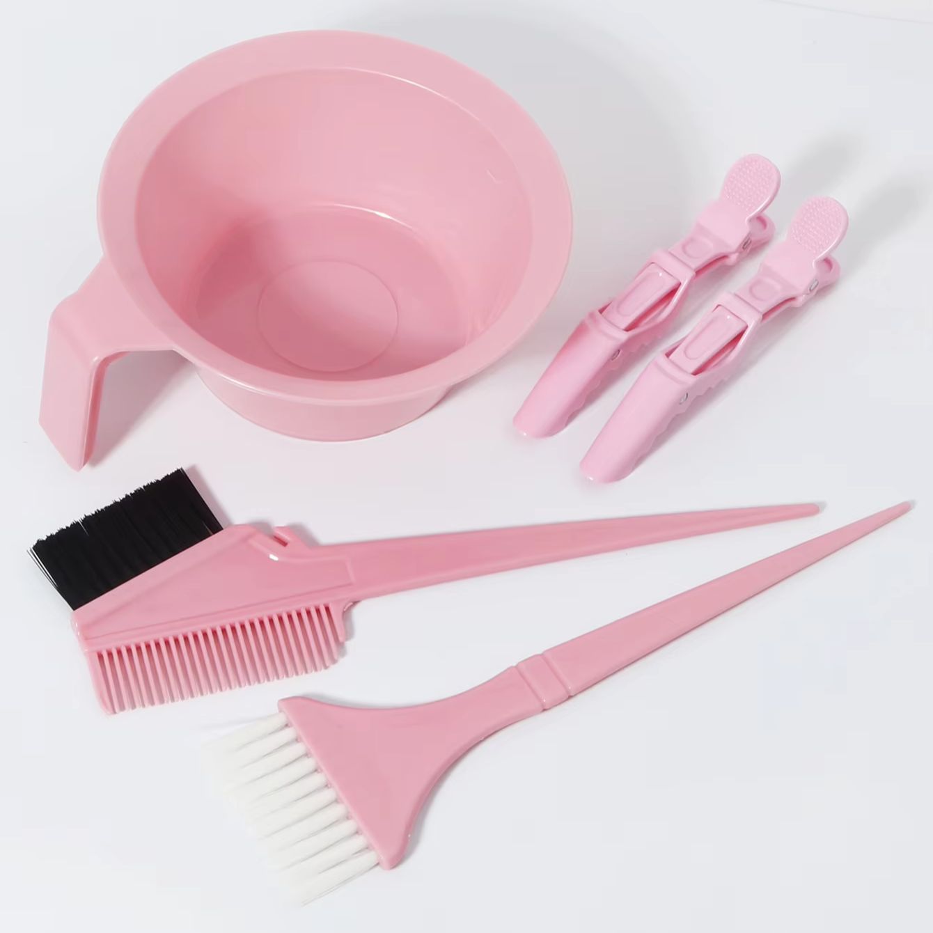 5 buah set alat pewarna rambut - Crocodile Clip Set ulasan dan harga