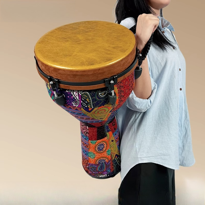 Drum Djembe 12 Inci, Drum Afri - Learn Diy Electronics ulasan dan harga