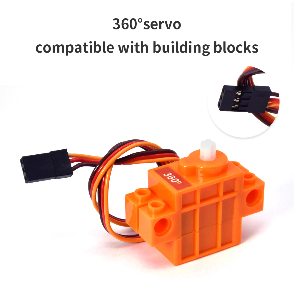2KG Motor Servo 270 ° 360 ° da - Diy Lego Electronics ulasan dan harga