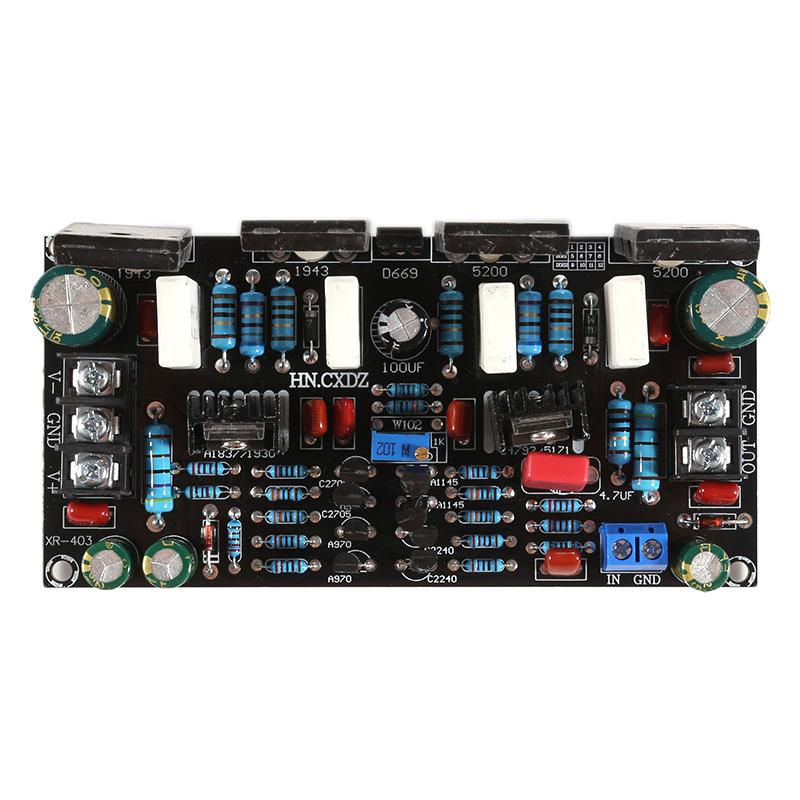 1PC 200W 1943 + 5200 Papan Amp - Learn Diy Electronics ulasan dan harga